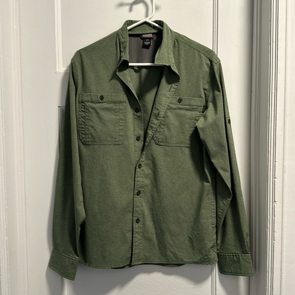 Outdoor Research - Small Olive Breathable Button Up